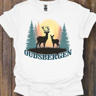 Biche et faon Oudsbergen T-shirt intemporel 