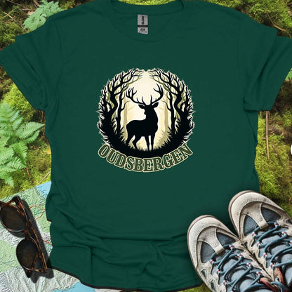 Imposant hert Oudsbergen tijdloos T-shirt