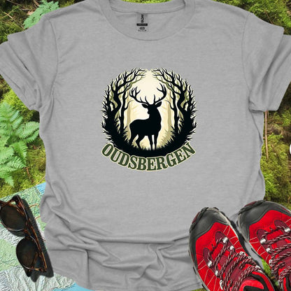 Imposant hert Oudsbergen tijdloos T-shirt