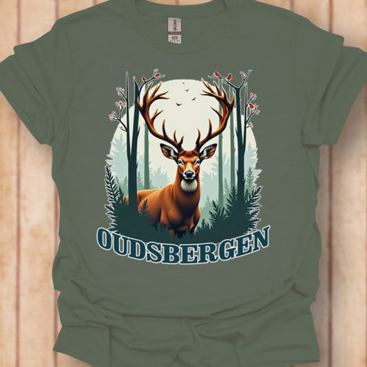Cerf majestueux Oudsbergen T-shirt intemporel