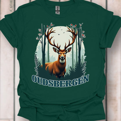 Cerf majestueux Oudsbergen T-shirt intemporel