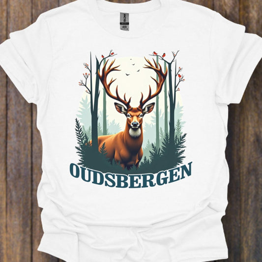 Cerf majestueux Oudsbergen T-shirt intemporel
