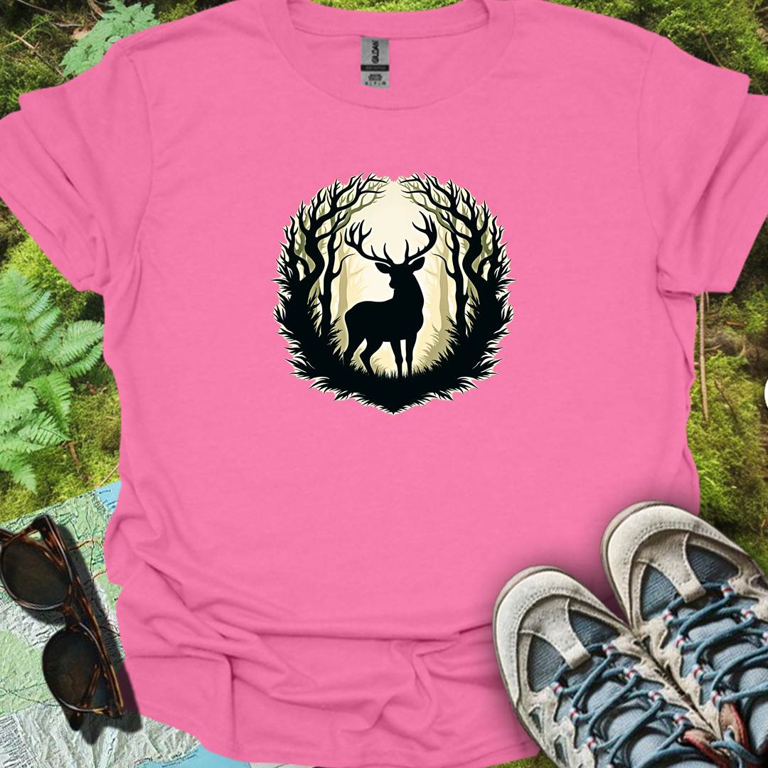 Imposant hert trendy T-shirt