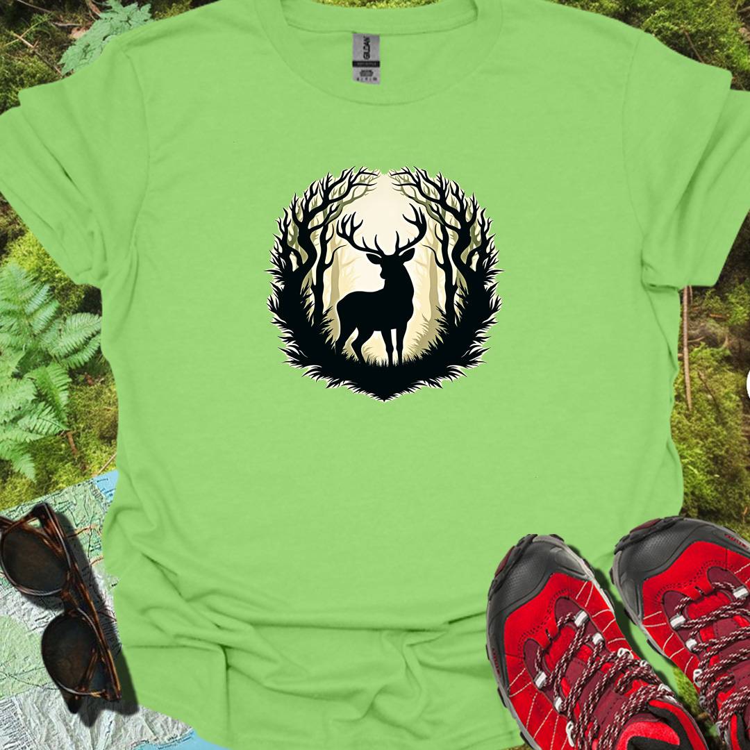 Imposant hert trendy T-shirt