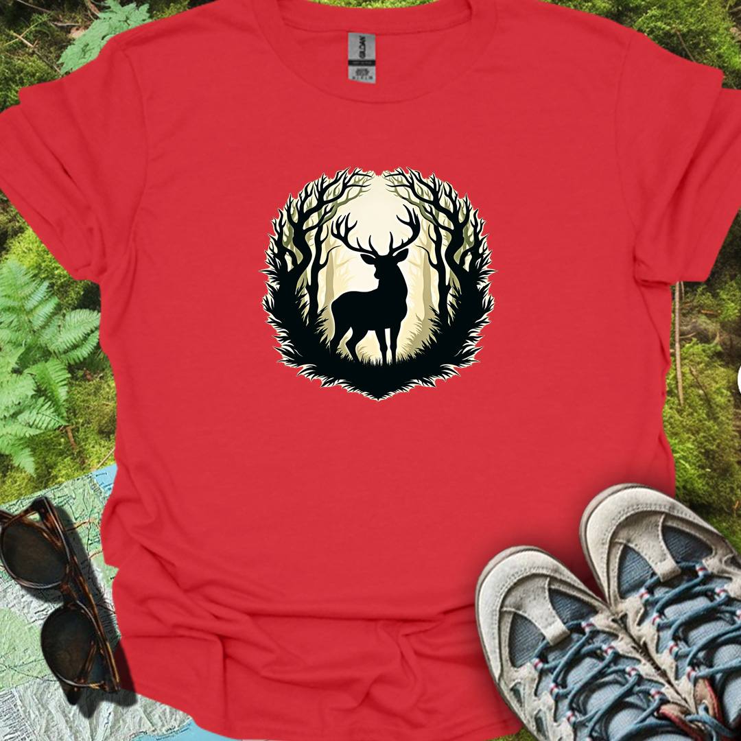 Imposant hert trendy T-shirt