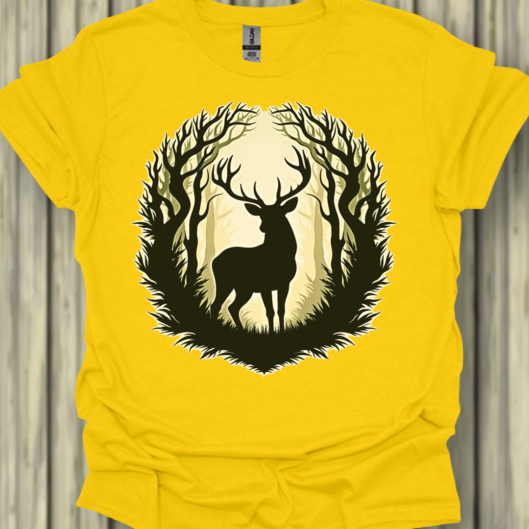 Cerf imposant T-shirt tendance 