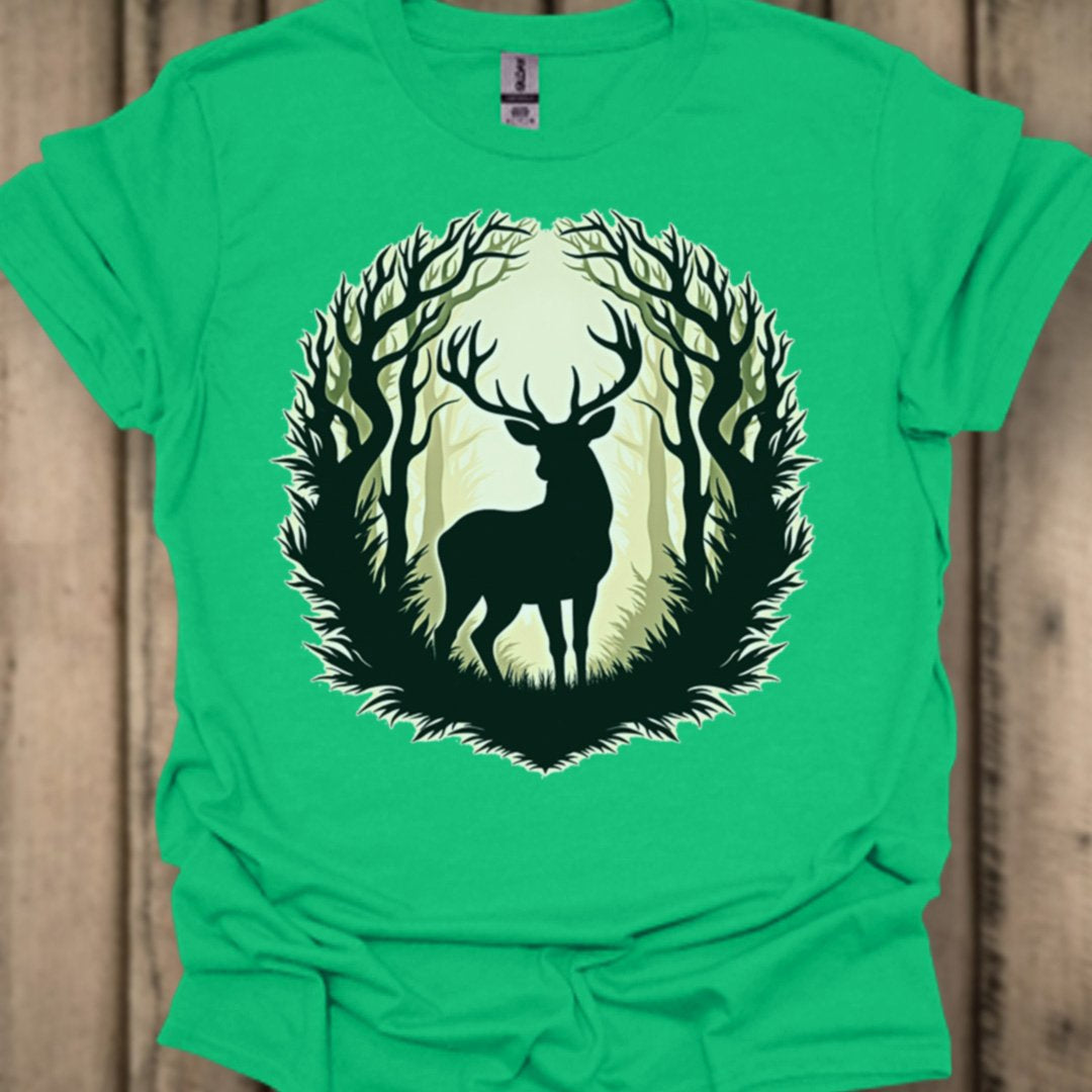 Cerf imposant T-shirt tendance 