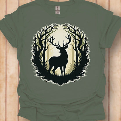 Cerf imposant T-shirt tendance 