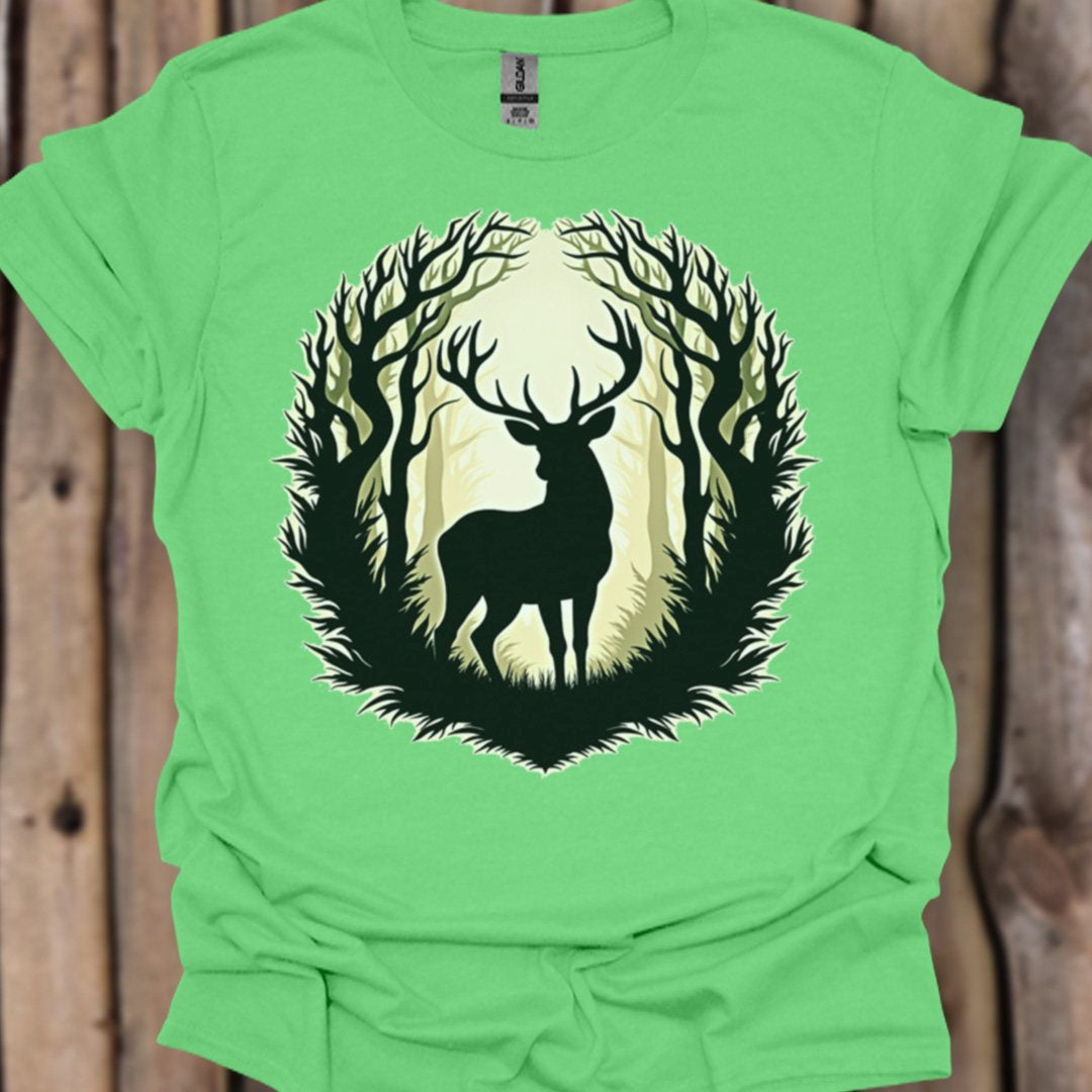 Cerf imposant T-shirt tendance 