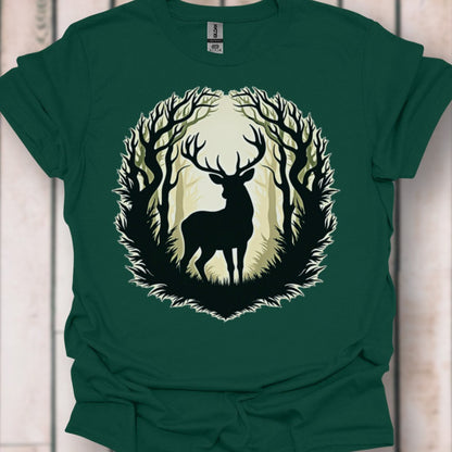 Cerf imposant T-shirt tendance 