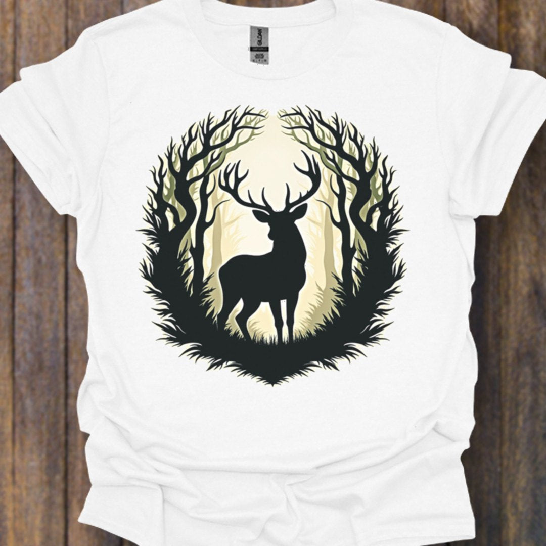 Cerf imposant T-shirt tendance 