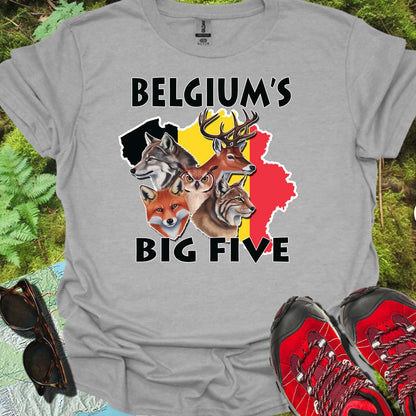 Belgium's Big Five timeless T-shirt