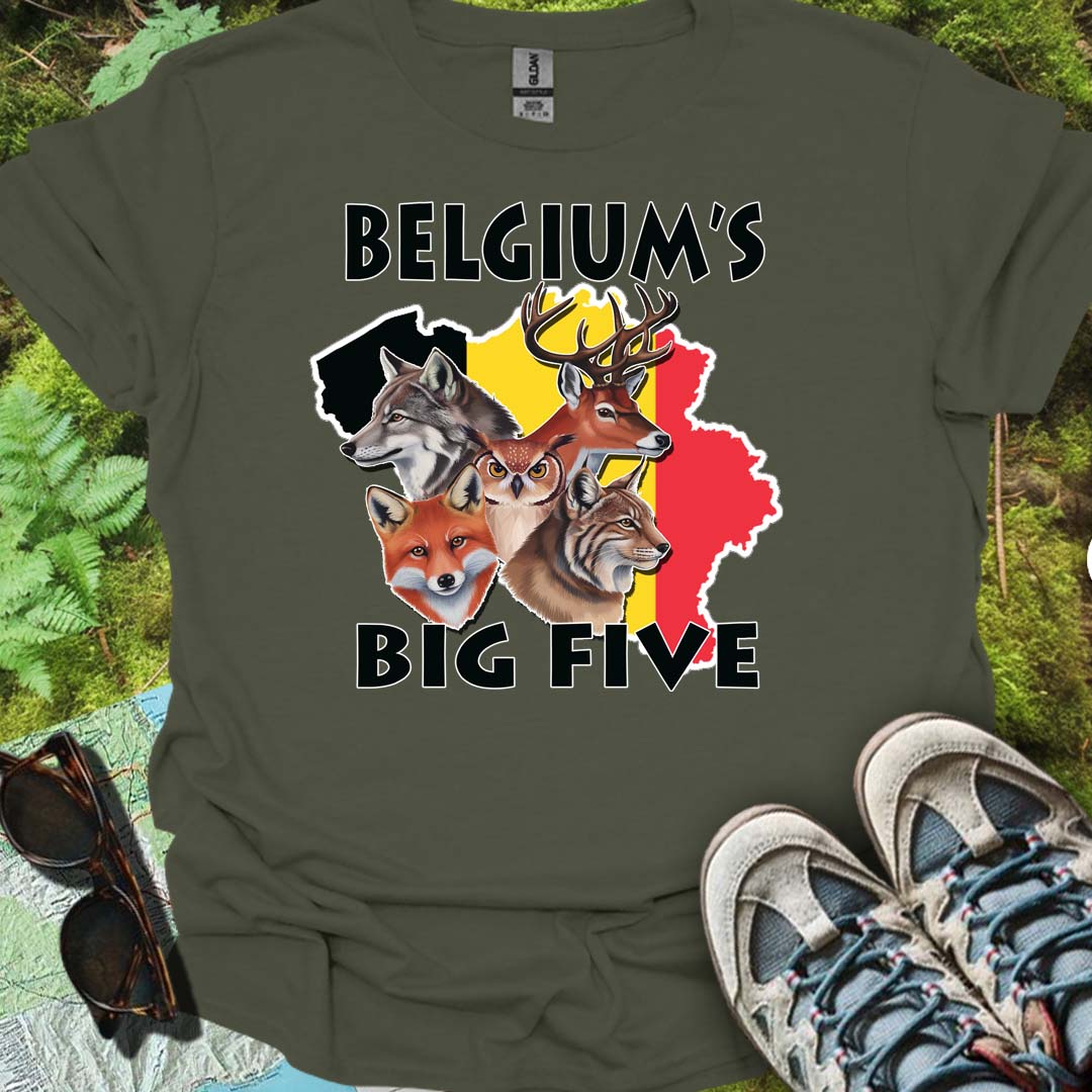 Belgium's Big Five timeless T-shirt