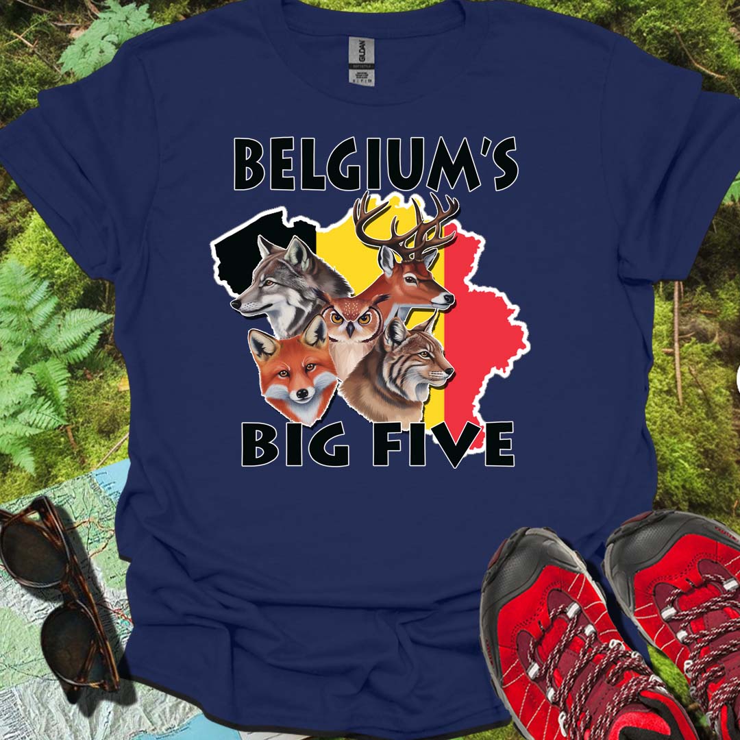 Belgium's Big Five timeless T-shirt