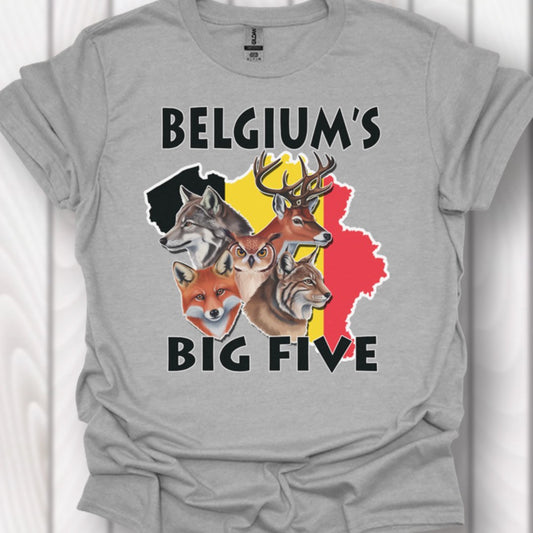 Belgium's Big Five timeless T-shirt