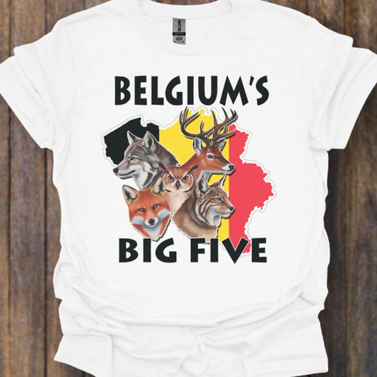 Belgium's Big Five timeless T-shirt