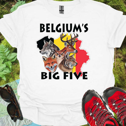 Belgium's Big Five timeless T-shirt