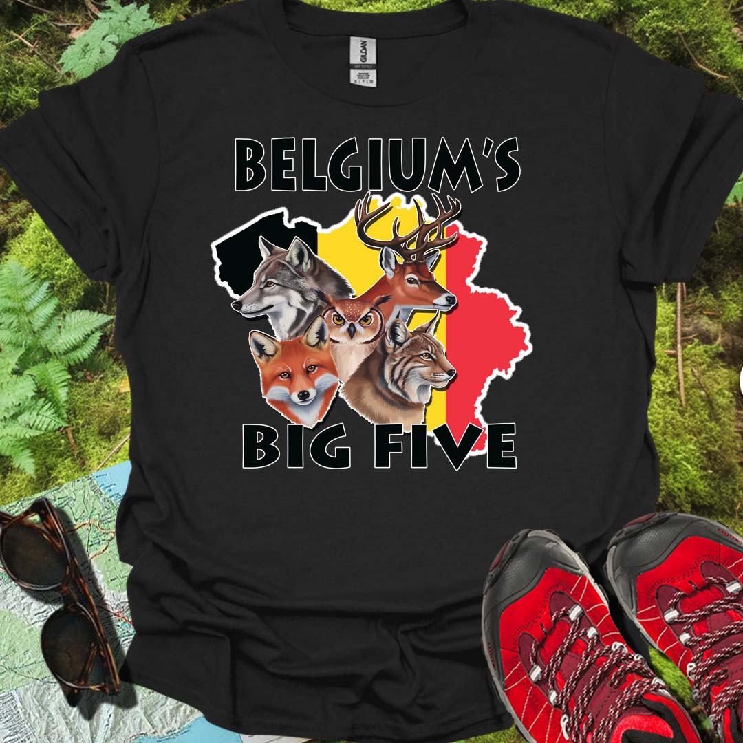 Belgium's Big Five timeless T-shirt