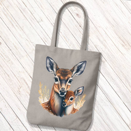 Tote Bag Moeder Hert en Jong