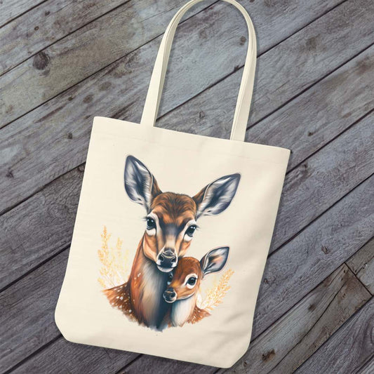 Tote Bag Moeder Hert en Jong