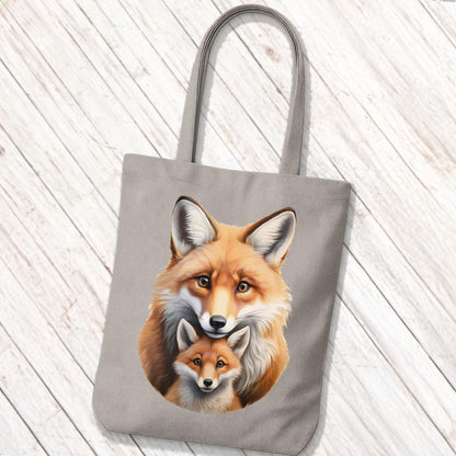 Tote Bag Moeder Vos en Welp
