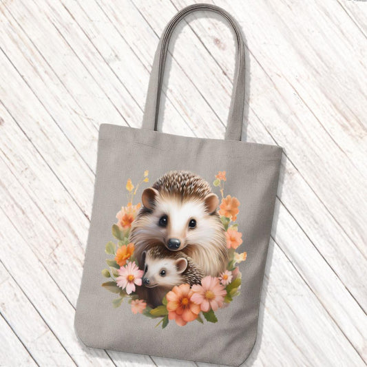 Tote Bag Moeder Egel en Jong