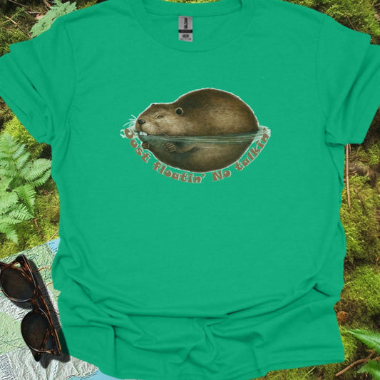 Just Floatin' No Talkin' T-shirt trendy