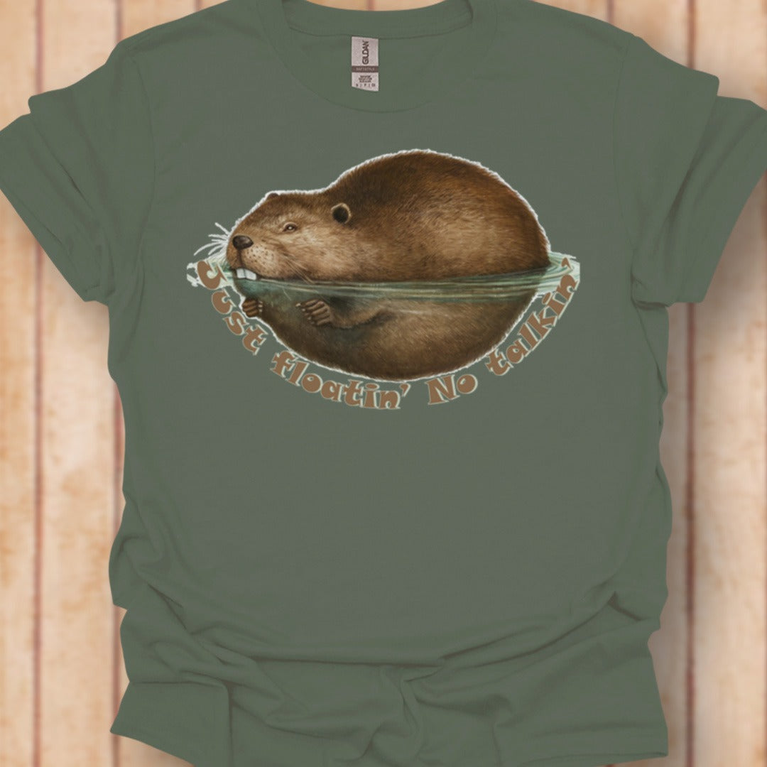 Just Floatin' No Talkin' timeless T-shirt 