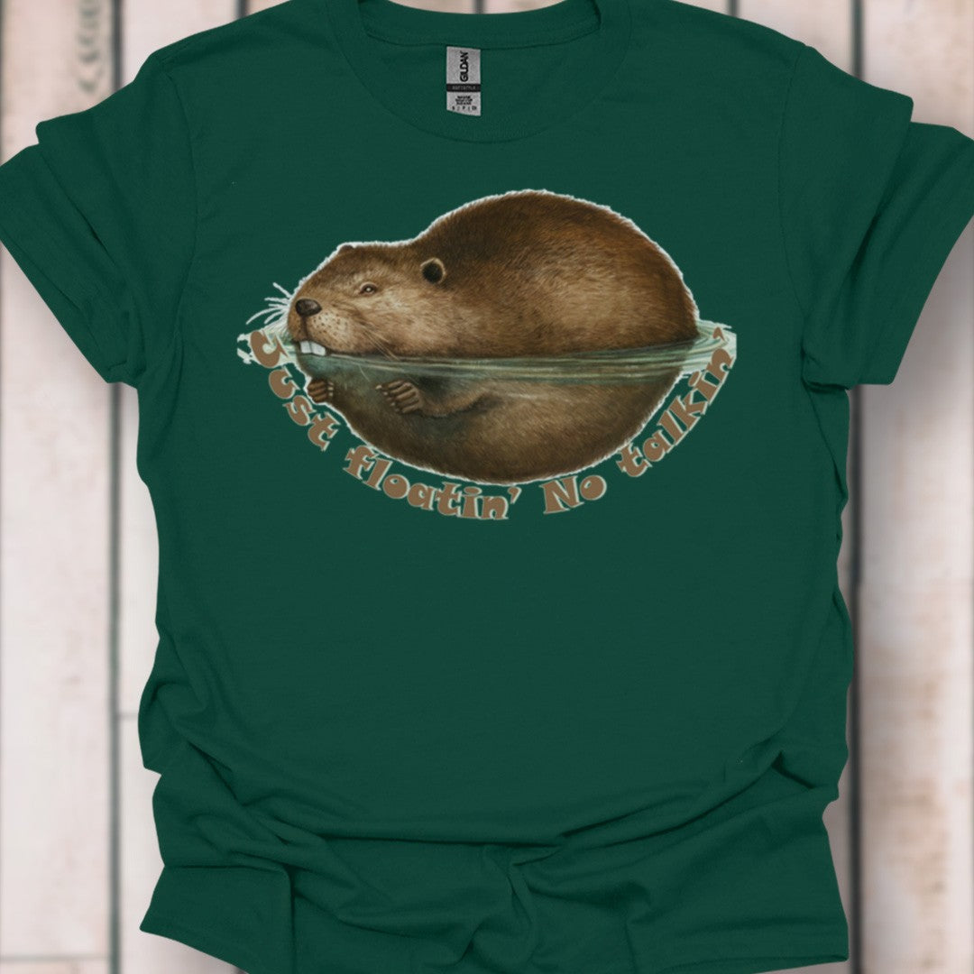 Just Floatin' No Talkin' timeless T-shirt 