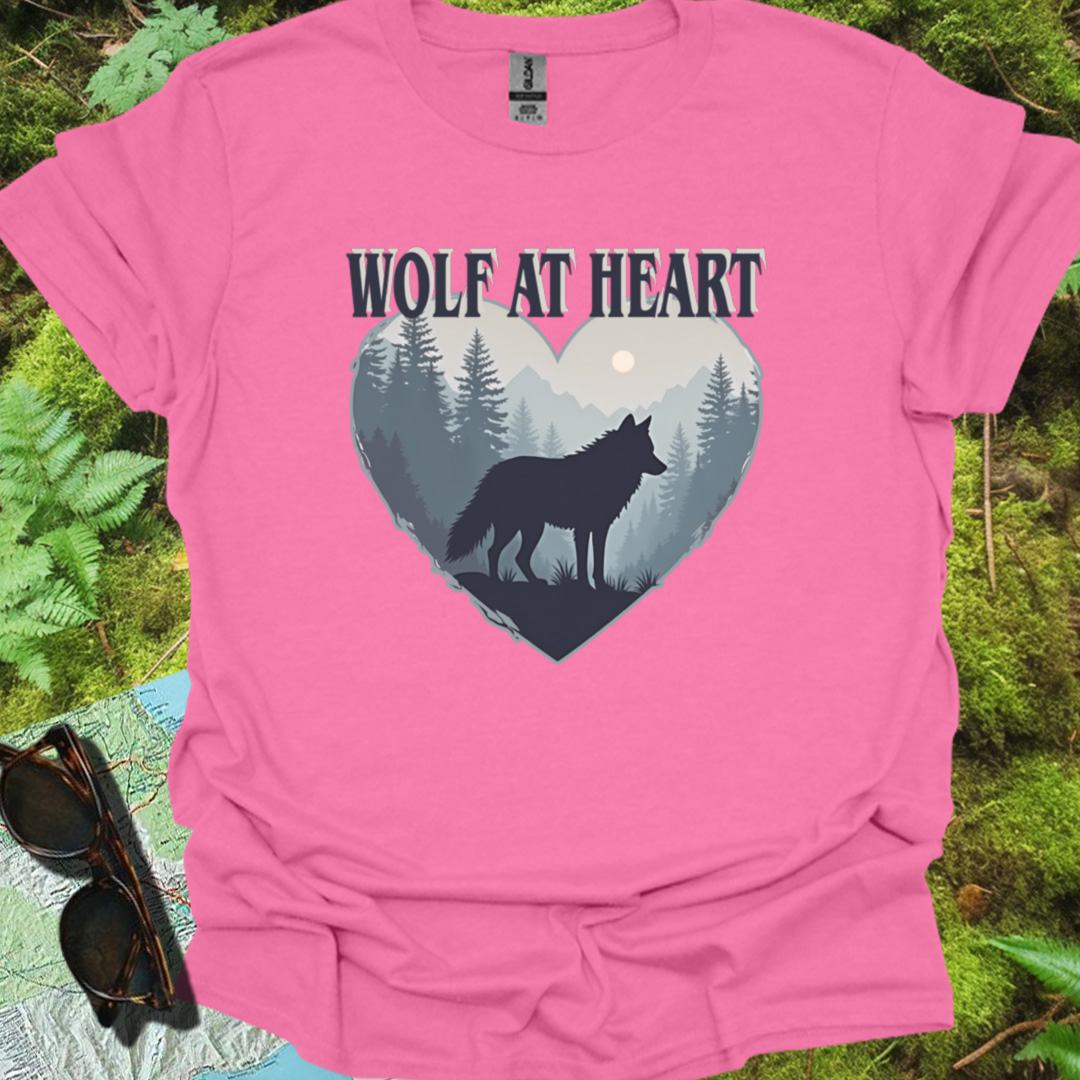 Wolf at Heart T-shirt trendy