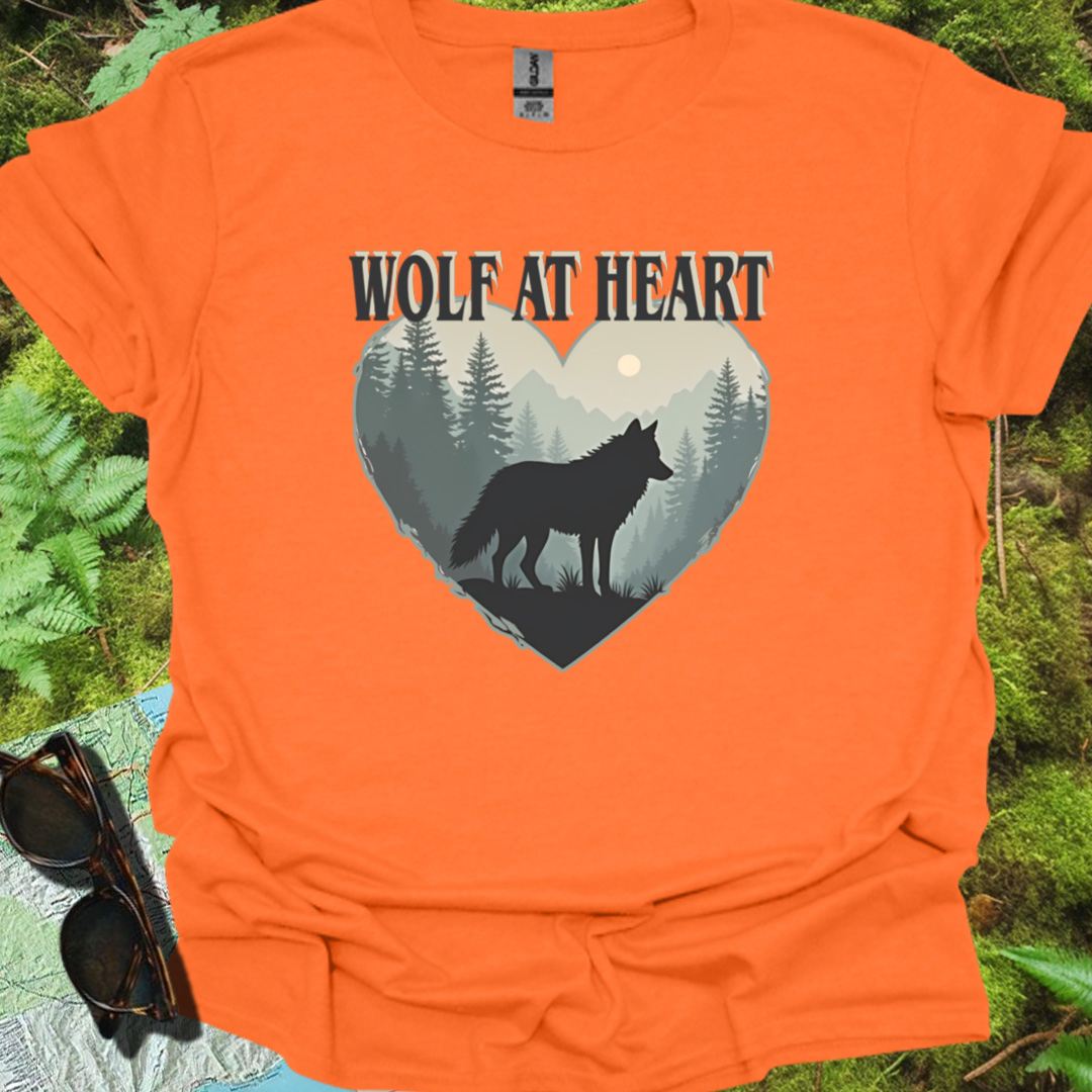 Wolf at Heart T-shirt trendy