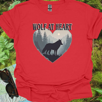 Wolf at Heart T-shirt trendy
