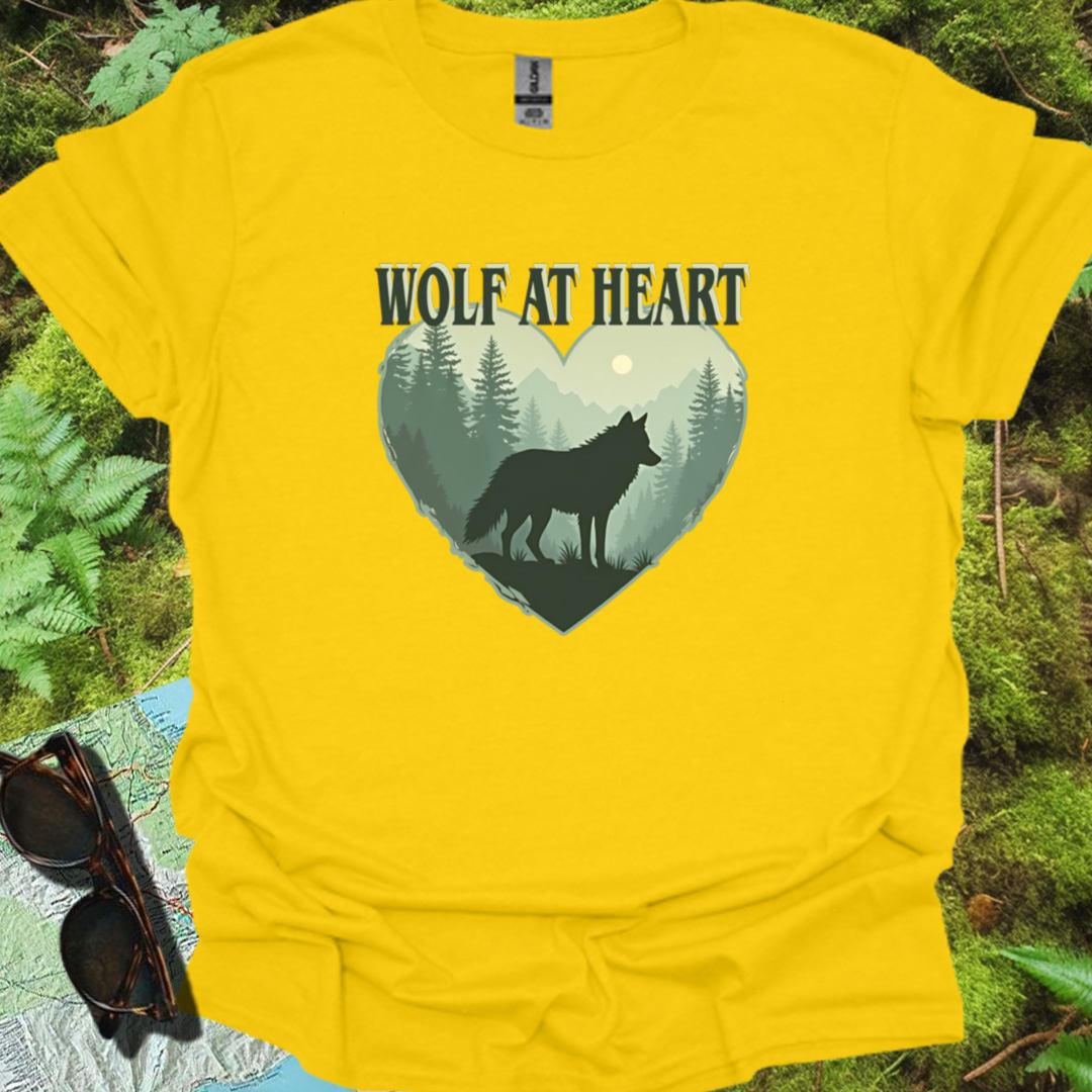 Wolf at Heart T-shirt trendy