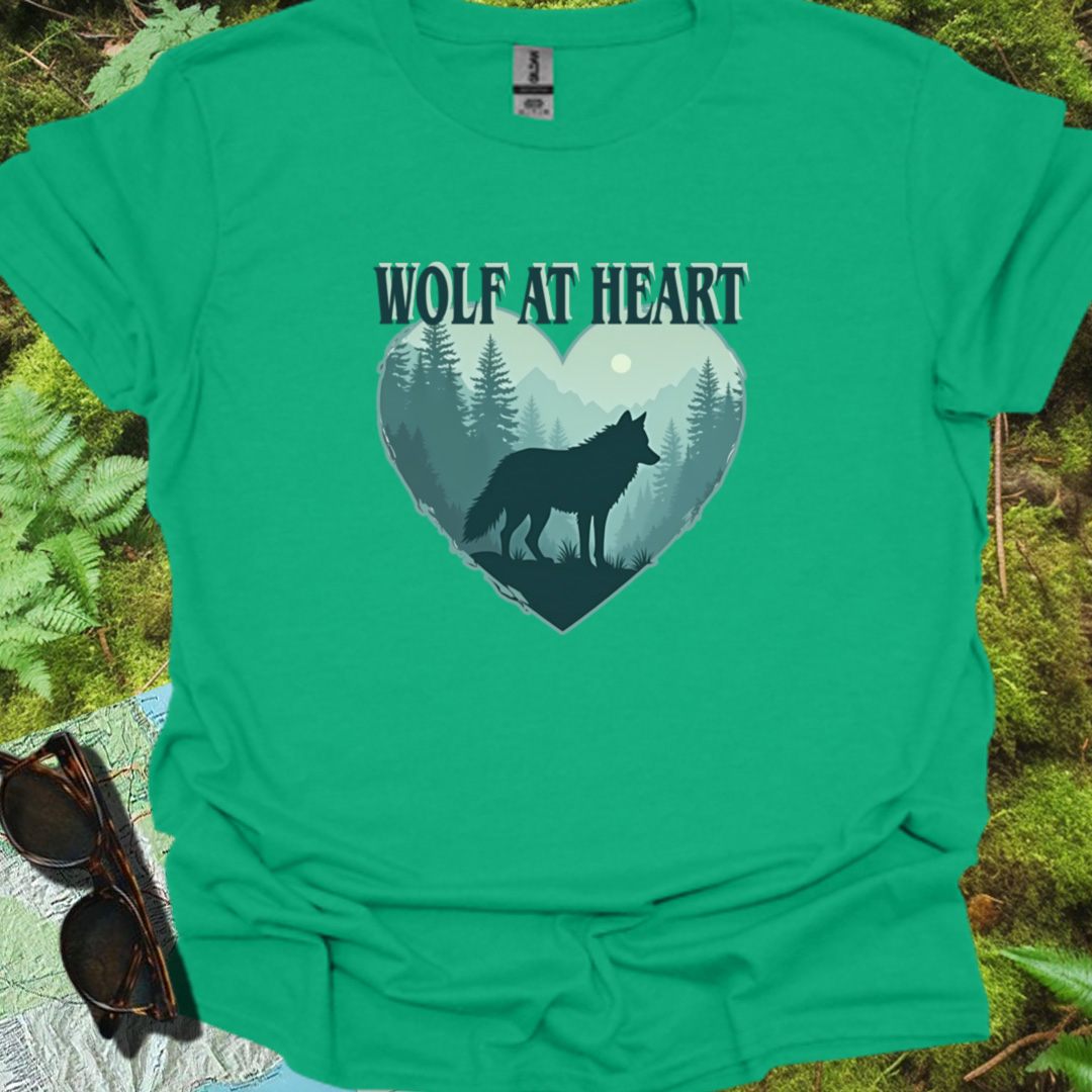 Wolf at Heart T-shirt trendy