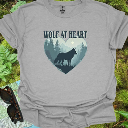 Wolf at Heart T-shirt tijdloos