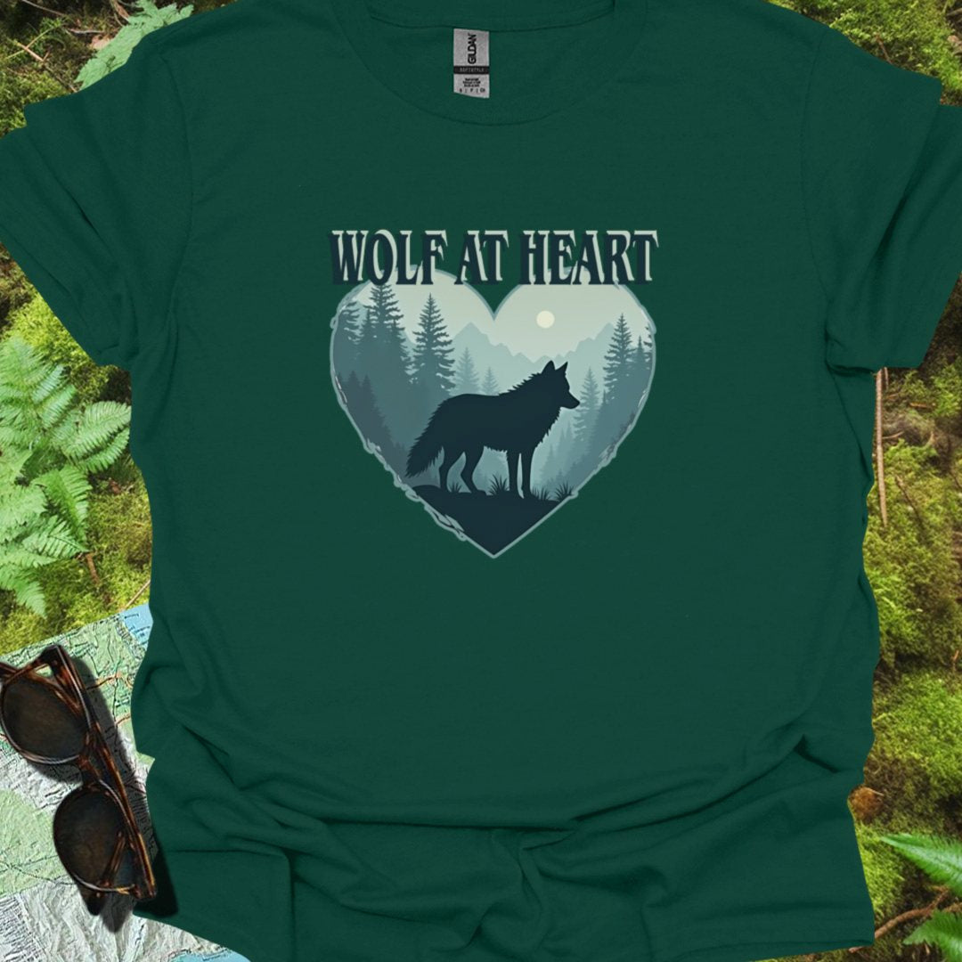 Wolf at Heart T-shirt tijdloos
