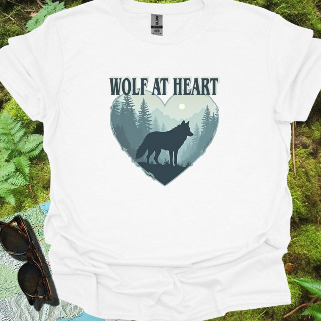 Wolf at Heart T-shirt tijdloos