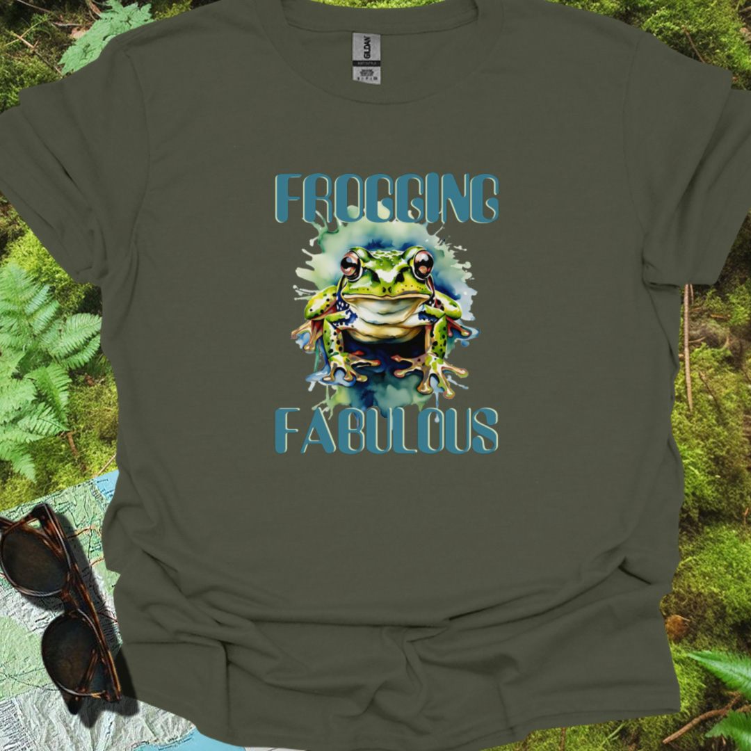 Frogging Fabulous T-shirt tijdloos