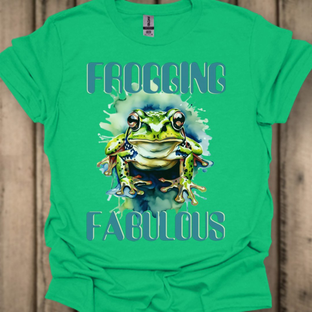 Frogging Fabulous trendy T-shirt 