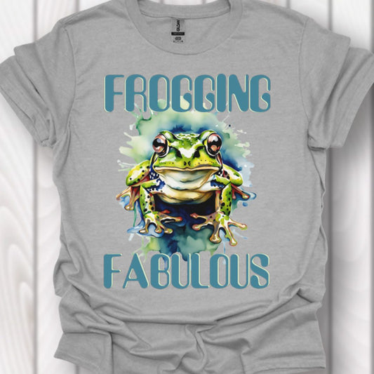 Frogging Fabulous T-shirt tijdloos