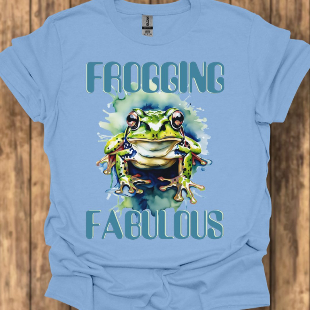 Frogging Fabulous trendy T-shirt 
