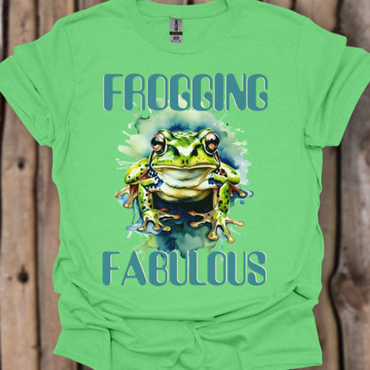 Frogging Fabulous trendy T-shirt 