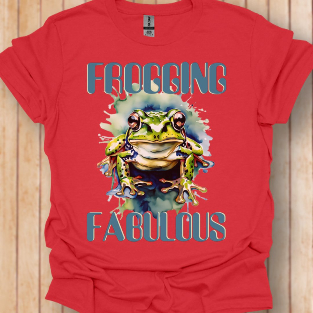 Frogging Fabulous trendy T-shirt 
