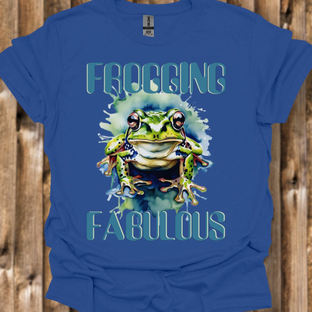 Frogging Fabulous trendy T-shirt 
