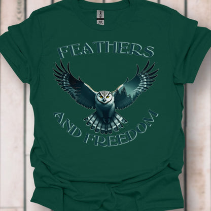 Feathers & Freedom timeless T-shirt