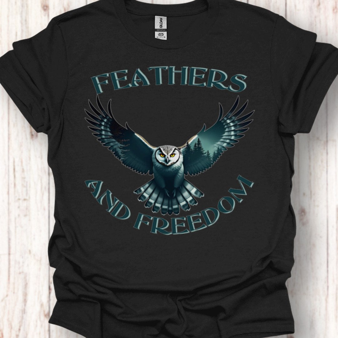Feathers & Freedom timeless T-shirt