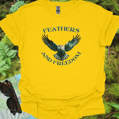 Feathers & Freedom T-shirt trendy
