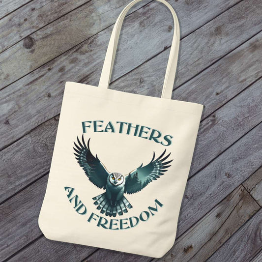 Tote Bag Feathers & Freedom