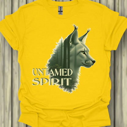 Untamed Spirit Lynx T-shirt tendance