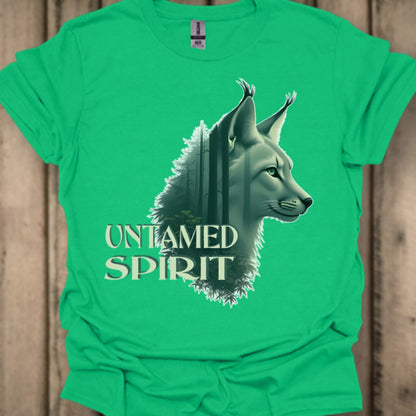 Untamed Spirit Lynx T-shirt tendance